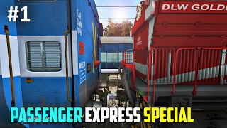 Passenger Train Travel in IRMSTS  Indian Railways  PC FHD GamePlay [upl. by Eilarol935]