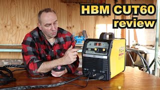 HBM CUT60 Plasma Cutter Unboxing Testing and Review [upl. by Arch230]