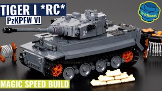 Sluban keeps getting better  PzKpfw VI Tiger I RC  Sluban B0851 Speed Build Review [upl. by Harutak104]