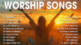 GOODNESS OF GOD Top Praise and Worship Songs 2024 Playlist  Hillsong Worship Music [upl. by Anerahs]