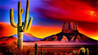 Arizona Dreams  Western Ambient Guitar  Relaxing Cowboy Wild West Music [upl. by Poock]