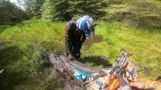 HARD ENDURO amp DEEP MUDDY BOGS [upl. by Omari989]