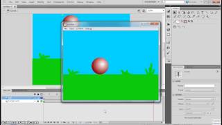 Tutorial 6  Flash Bouncing ball [upl. by Shaine610]