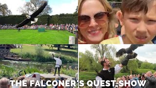 TRAVEL VLOG  WARWICK CASTLE  FALCONERS QUEST SHOW  NATALIJA [upl. by Charlean]