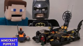 LEGO BatmanMinecraft Batboat Harbor Pursuit set 76034 DC Comic Super Heroes Unboxing [upl. by Elehcar17]