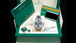 Rolex YachtMaster Rhodium 40mm 022020 ref126622 [upl. by Einon]