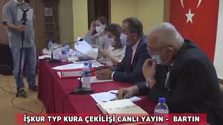 İŞKUR TYP KURA ÇEKİLİŞİ CANLI YAYIN  BARTIN [upl. by Ally]