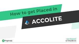 How to get placed in Accolite [upl. by Zarger]