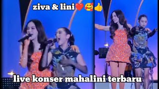 MAHALINI DUET ZIVA SANG SAHAB PENUH CERIA [upl. by Epoillac]