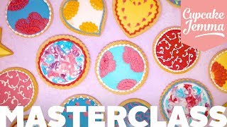 Cookie Decorating Masterclass  Cupcake Jemma Masterclass [upl. by Erdnassac212]