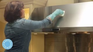 How to Clean the Range Hood  Martha Stewart [upl. by Bondie]