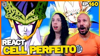 REACT DRAGON BALL Z EPISÓDIO 160  SAGA CELL [upl. by Kcyrred]