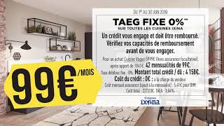 Votre cuisine équipée Ixina à 99€mois avec Franfinance – Ixina France [upl. by Arimaj]