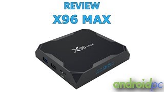 REVIEW X96 Max con SoC S905X2 y 4GB de RAM [upl. by Ohploda843]