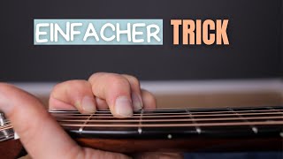 Gitarrenakkorde verstehen  Einfacher Trick [upl. by Jadd300]