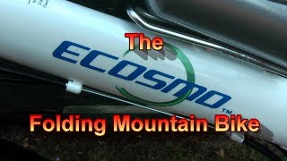 ECOSMO Folding Mountain Bike Review [upl. by Alaster423]