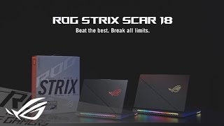 2024 ROG Strix SCAR 18  Official unboxing video  ROG [upl. by Mcneely]