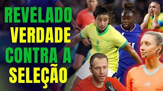 PROVADO COMENTARISTA PROVA QUE ARBITRA PREJUDIDOU A SELEÇÃO BRASILEIRA FEMININA TIAGO LEIFERT FALA [upl. by Asilem376]