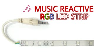 RGB Music Reactive Led Strip using only one AN6884 ic [upl. by Weiler]