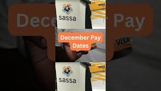 Sassa Payment Dates for December  November R350 SRD Payment Dates [upl. by Rudwik]