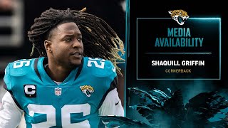 CB Shaquill Griffin amp TE James OShaughnessy meet media during Week 16  Jaguars Media Availability [upl. by Samtsirhc502]