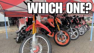 Motorbike Shopping in Rwanda  Which is Best TVS Haojue or Haojin [upl. by Soalokin356]