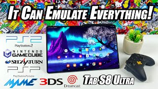 The Ultimate Emulation Tablet The Galaxy Tab S8 Ultra Can Emulate Everything [upl. by Raynata]