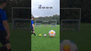 Fussball Challenge😬 Wer ist der letzte Spieler fussball short [upl. by Noicpesnoc]