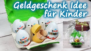 Geldgeschenk Idee für Kinder ❤️  Geburtstag Weihnachten etc [upl. by Northrop5]