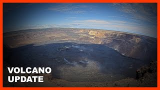 Kilauea Volcano Update Alert Level Change New USGS Facility July 4 2023 [upl. by Htnnek]