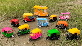 Finding lots of Indian Toy CNG Auto Rickshaw Electric Auto Rickshaw amp more vehicles from Villages [upl. by Aiht]