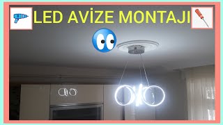 Led Avize Montajı Nasıl Yapılır [upl. by Mackenie]