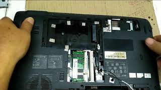 how to disassemble laptop Acer aspire 4736Z4736G493545354540 [upl. by Ahsia]