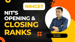 NIMCET  NITS Opening and closing ranks for all Category students [upl. by Ybanrab]