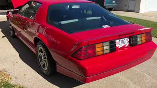 1989 Camero IROCZ selling at auction [upl. by Aillimac]