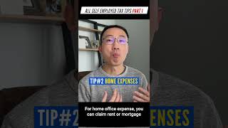 Self Employed Tax Tip Part 1 [upl. by Bergeron]