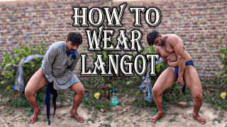 HOW TO BECOME PEHLWAN HOW TO WEAR LANGOTARM WRESTLING viralvideo video DILBARPEHLWANBALOCH [upl. by Sokram9]