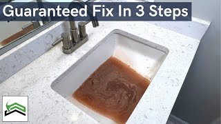 How To Unclog A Bathroom Sink Drain [upl. by Adnalu]