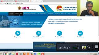 cara mendownload surat lamaran dan surat pernyataan CPNS 1  30 Agustus 2017 Kemenkumham [upl. by Haimorej110]