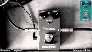 PROVIDENCE Phase Force PHF1 Demo by Lance Keltner [upl. by Maura]