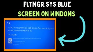 How to Fix fltmgrsys Blue Screen on Windows 11 [upl. by Enailil]