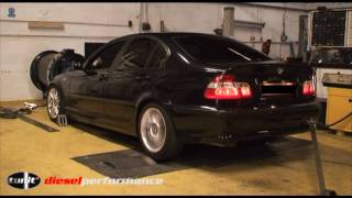 Tunit BMW 320d Dyno [upl. by Osmund104]