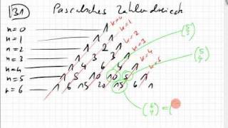 0605 Rechenregeln für Binomialkoeffizienten [upl. by Tandi]