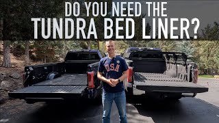 2022 Tundra Composite Bed vs Spray in Bedliner [upl. by Ximena366]