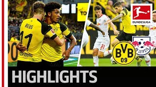 Borussia Dortmund vs RB Leipzig  41  Highlights 2018 [upl. by Assylem428]