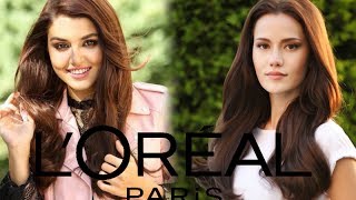 Loréal Paris  Hande Erçel  Fahriye Evcen  Reklamı [upl. by Olnay827]