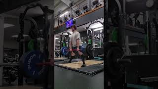 460×4 beltless deadlift [upl. by Daryle]