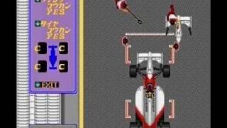 F1 GRAND PRIX GAME PLAY  SUPER FAMICOM  1992 [upl. by Euqnom]