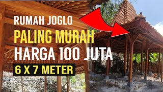 HARGA RUMAH JOGLO 100 JUTA [upl. by Afital564]