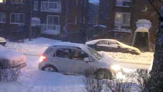 SX4 All Wheel Drive action on 30 cm of snow [upl. by Nnaid]